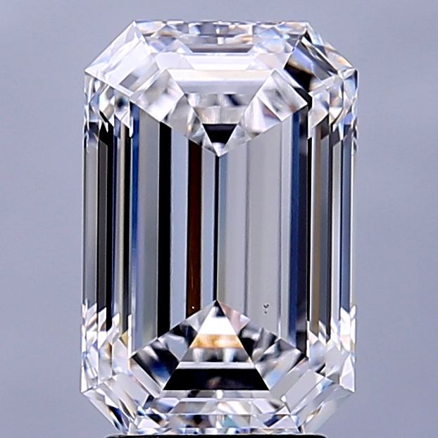 3.14 ct. emerald Lab Grown Diamond front image