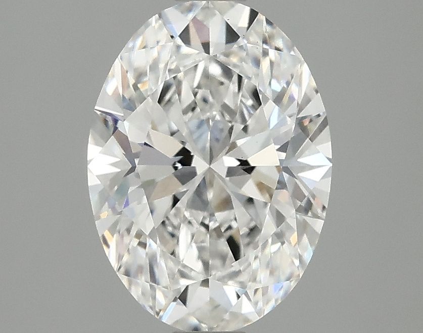2.10 ct. oval Lab Grown Diamond front image