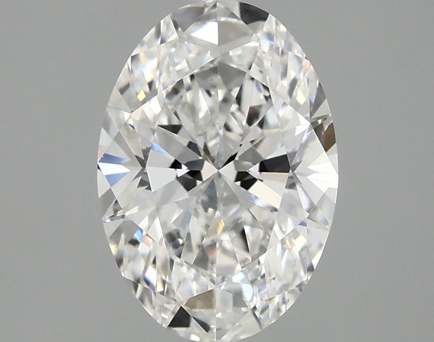 2.10 ct. oval Lab Grown Diamond front image
