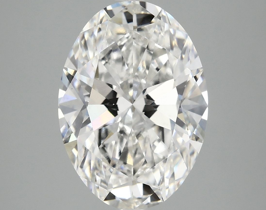 4.10 ct. oval Lab Grown Diamond front image