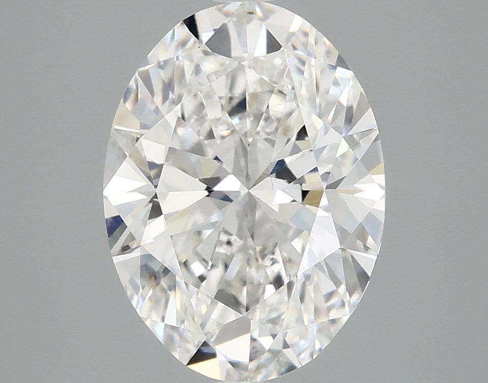 3.01 ct. oval Lab Grown Diamond front image