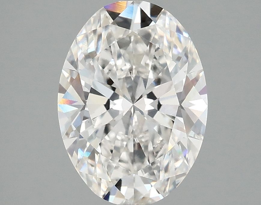 2.45 ct. oval Lab Grown Diamond front image