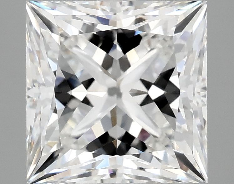 4.07 ct. princess Lab Grown Diamond front image