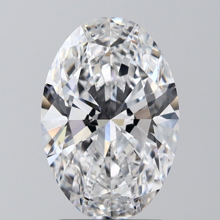 2.54 ct. oval Lab Grown Diamond front image