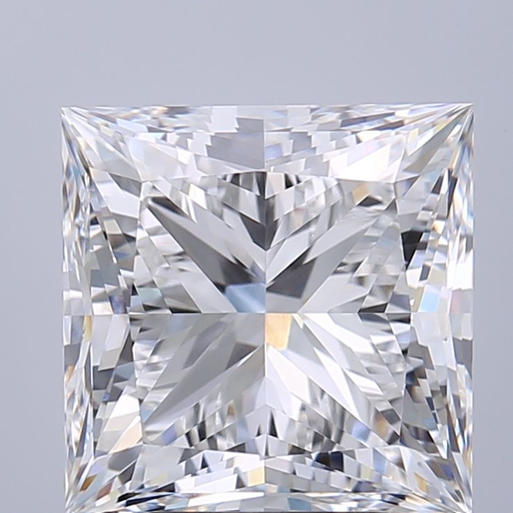 4.02 ct. princess Lab Grown Diamond front image