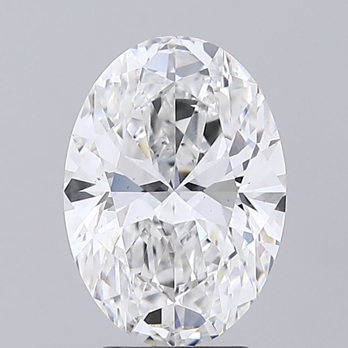 3.10 ct. oval Lab Grown Diamond front image