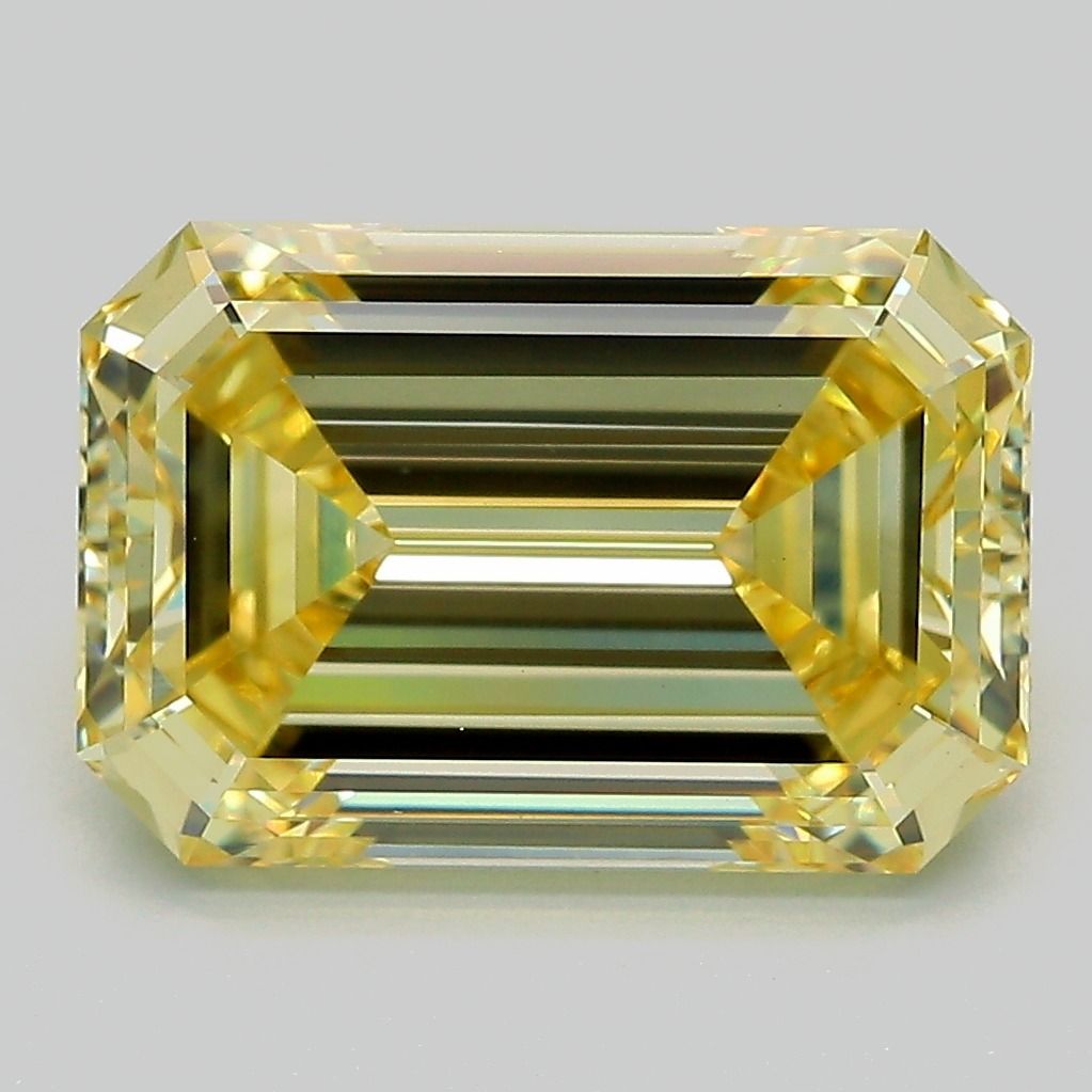 5.11 ct. emerald Lab Grown Diamond front image