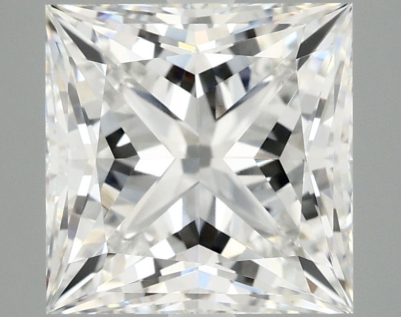 4.19 ct. princess Lab Grown Diamond front image