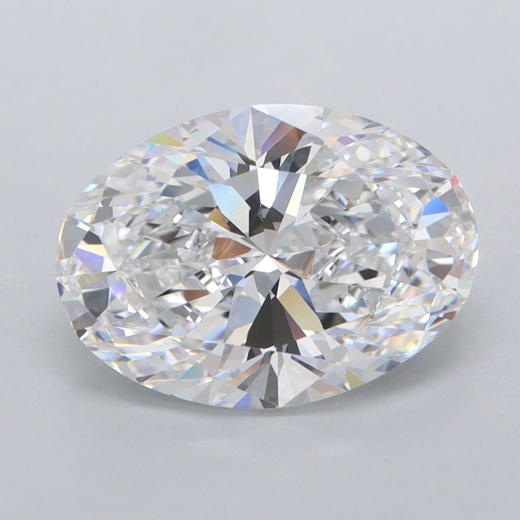 3.22 ct. oval Lab Grown Diamond front image