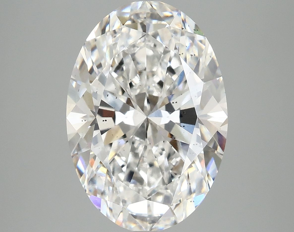 5.02 ct. oval Lab Grown Diamond front image