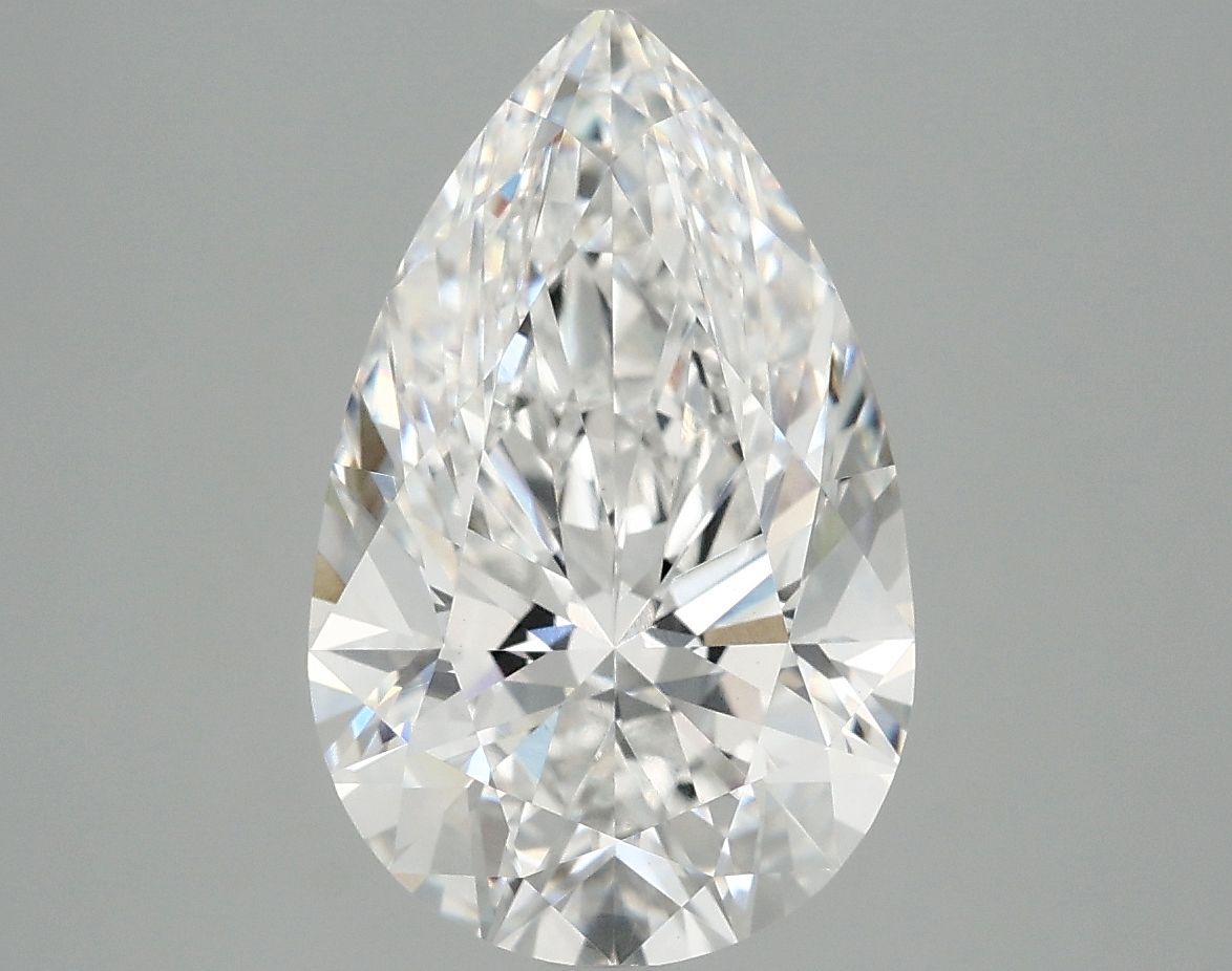 4.04 ct. pear Lab Grown Diamond front image