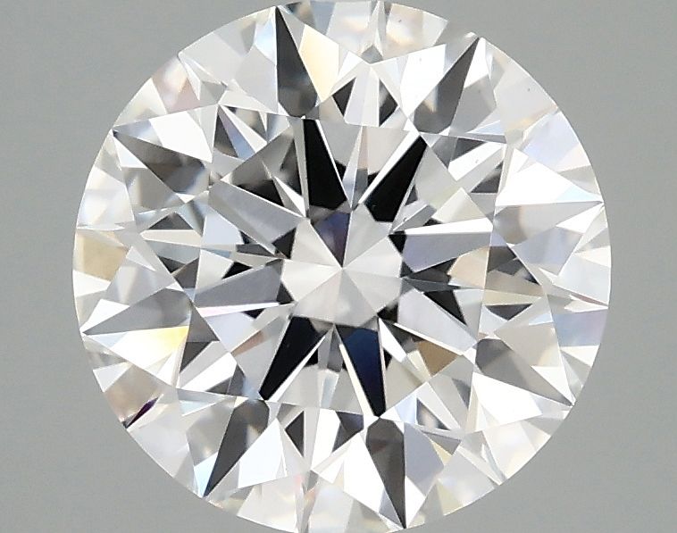 2.56 ct. round Lab Grown Diamond front image