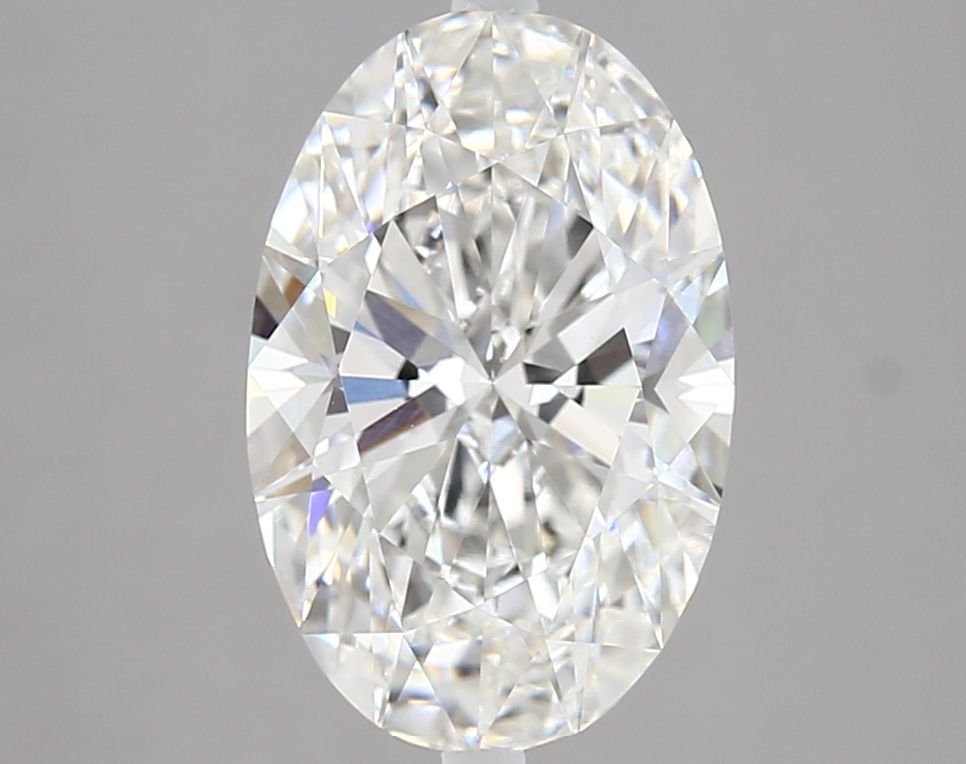 3.04 ct. oval Lab Grown Diamond front image