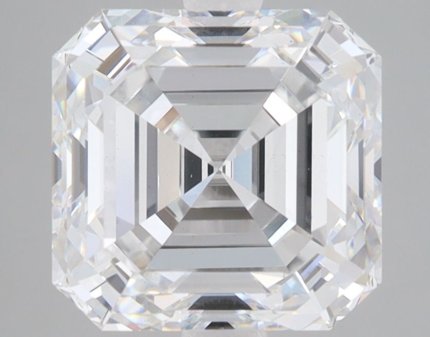 4.07 ct lab-grown Asscher Diamond