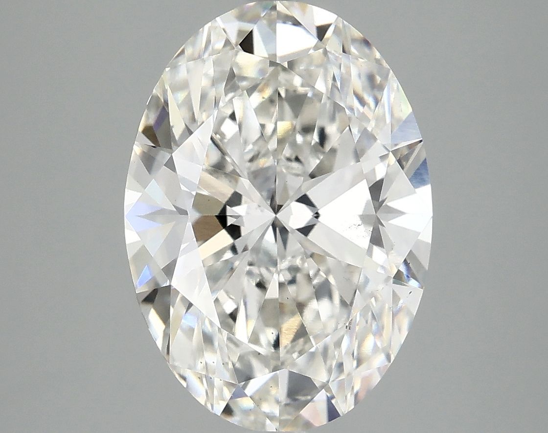 4.06 ct. oval Lab Grown Diamond front image