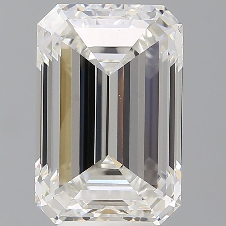 6.05 ct. emerald Lab Grown Diamond front image