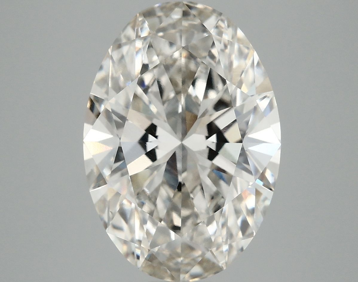 4.07 ct. oval Lab Grown Diamond front image