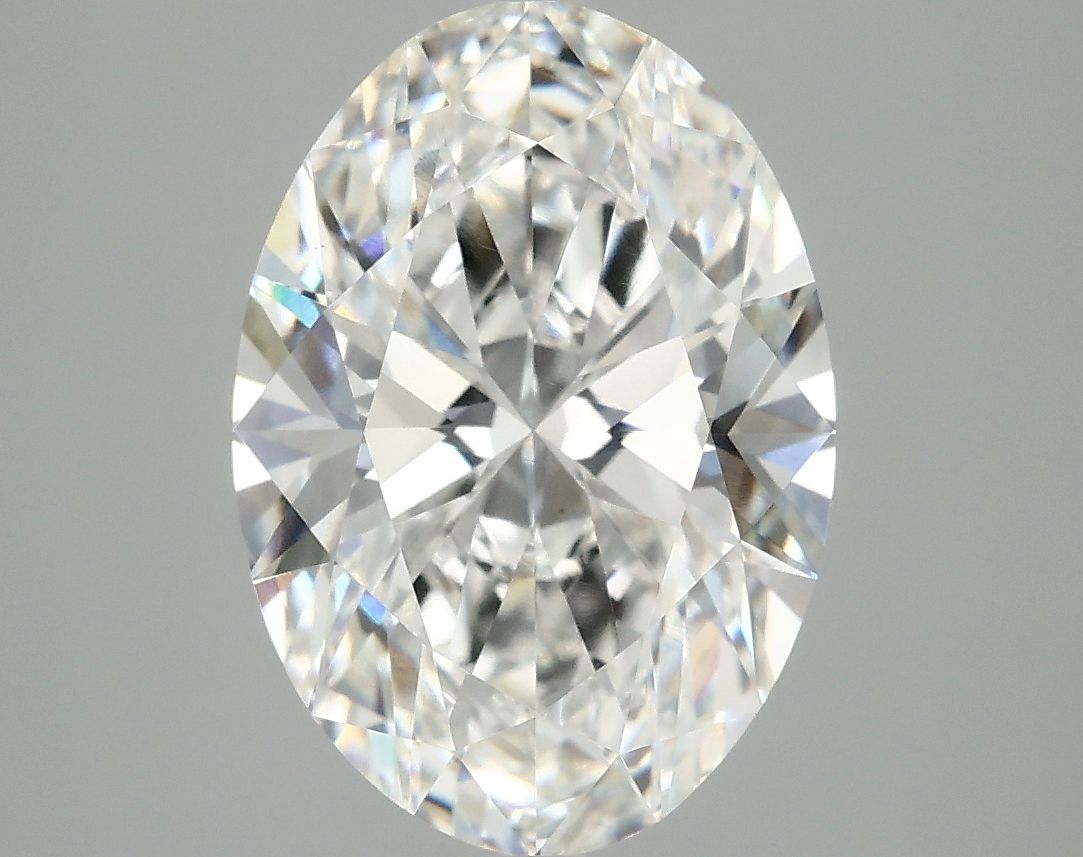 3.94 ct. oval Lab Grown Diamond front image