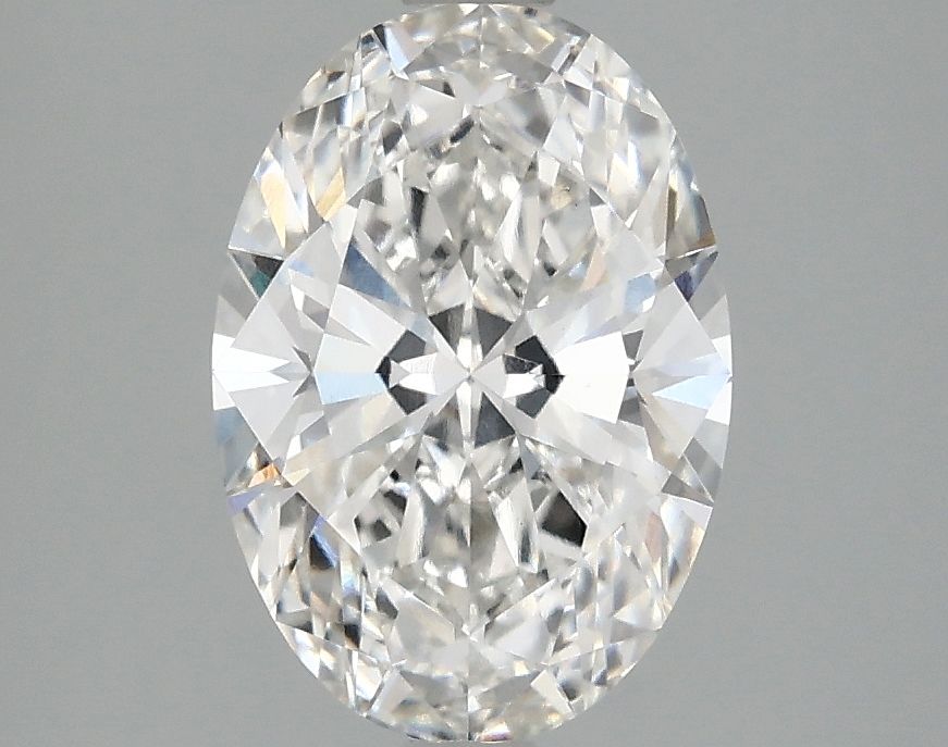 2.02 ct. oval Lab Grown Diamond front image