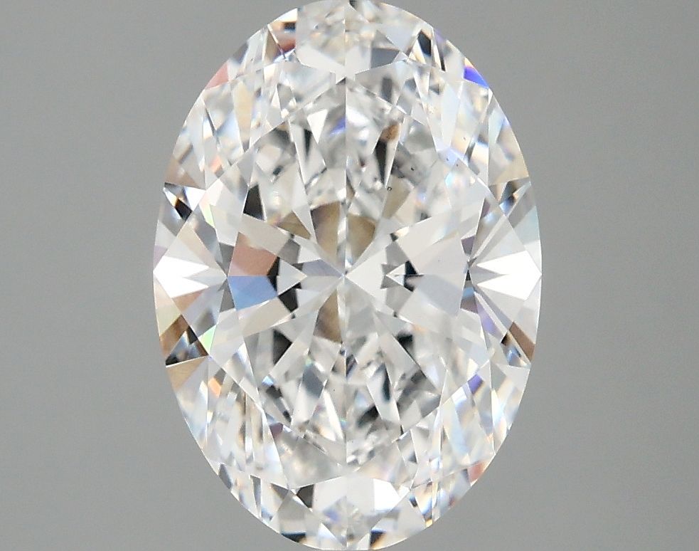 2.81 ct. oval Lab Grown Diamond front image