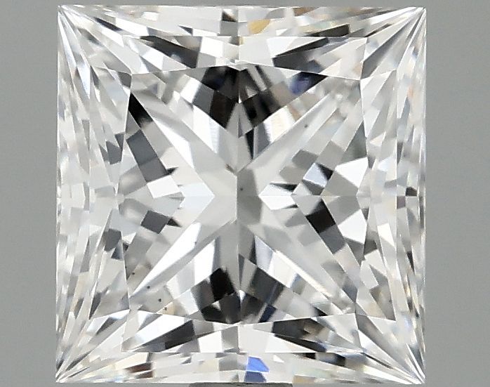 2.07 ct. princess Lab Grown Diamond front image