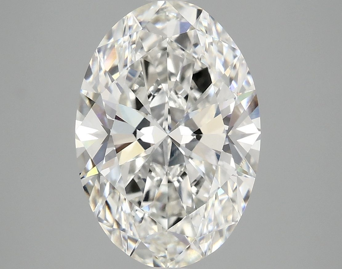 4.10 ct. oval Lab Grown Diamond front image