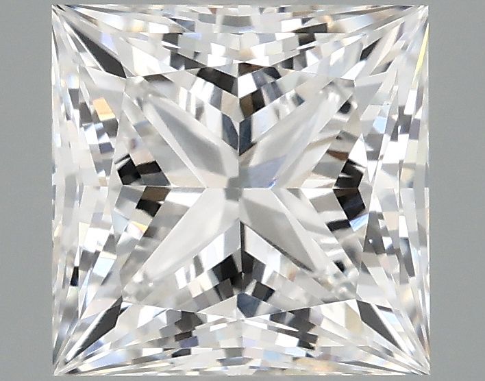 2.06 ct. princess Lab Grown Diamond front image
