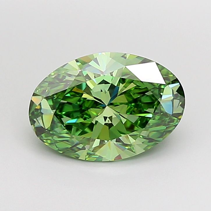 3.25 ct. oval Lab Grown Diamond front image
