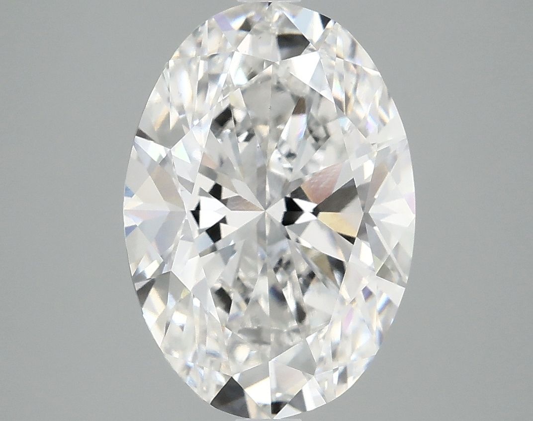 4.09 ct. oval Lab Grown Diamond front image