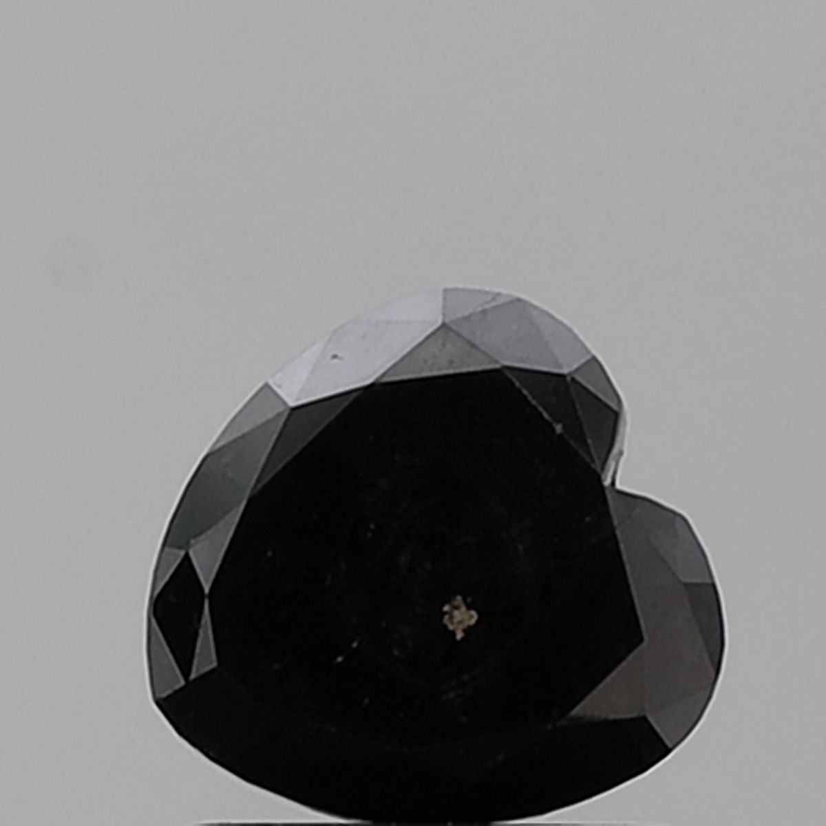 1.31 Carat Heart Diamond Black VVS2