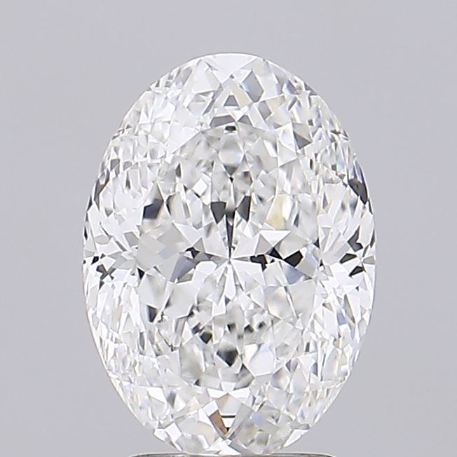 3.10 ct. oval Lab Grown Diamond front image