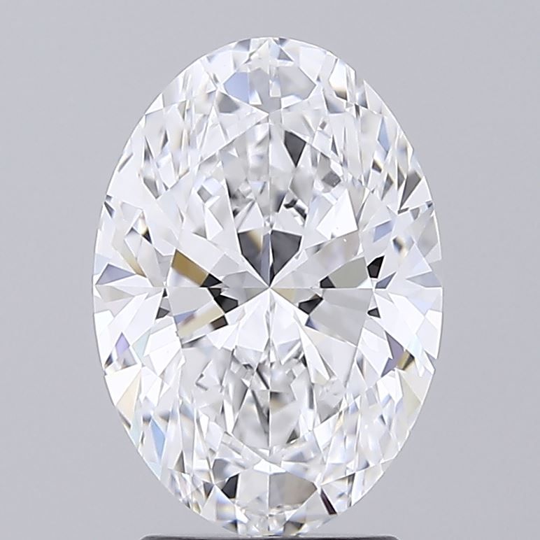 3.03 ct. oval Lab Grown Diamond front image
