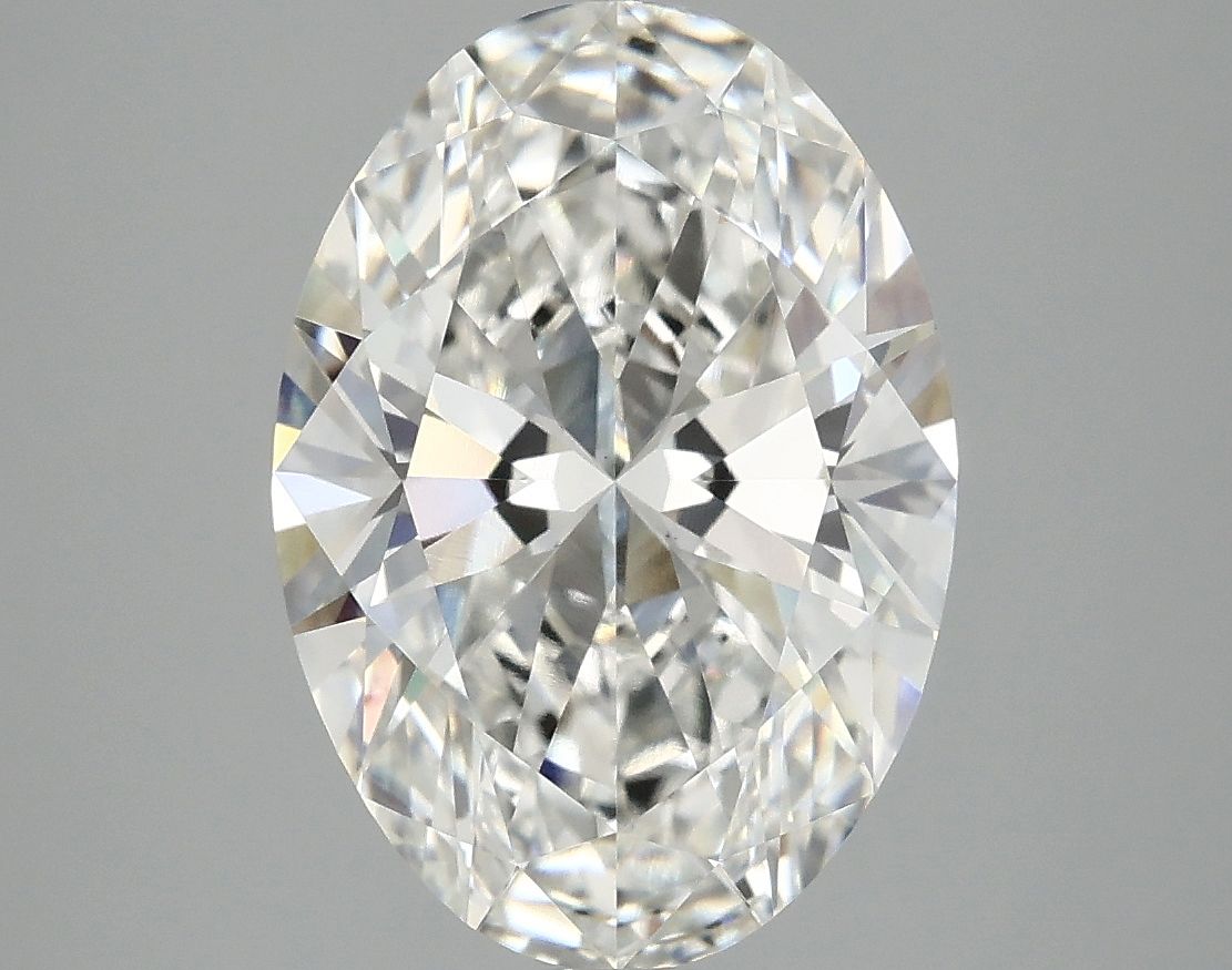 3.82 ct. oval Lab Grown Diamond front image