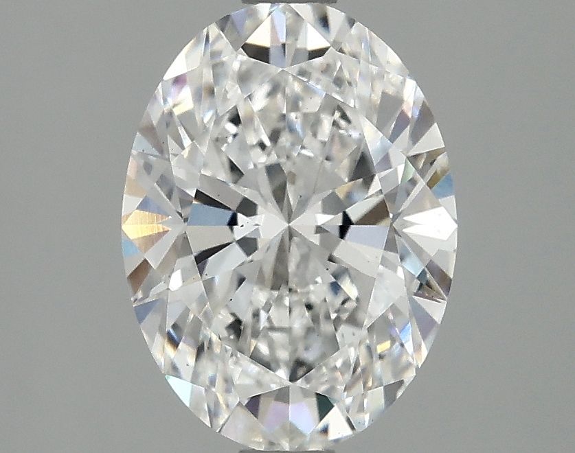 2.08 ct. oval Lab Grown Diamond front image
