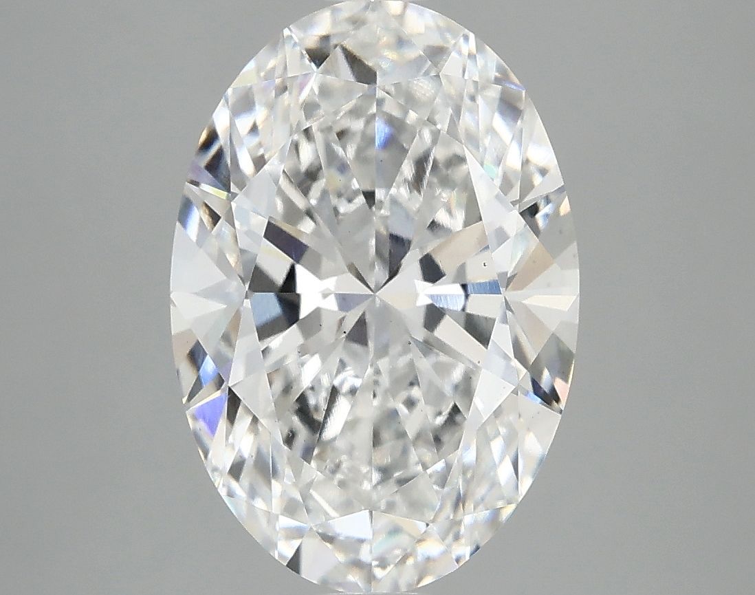 3.93 ct. oval Lab Grown Diamond front image