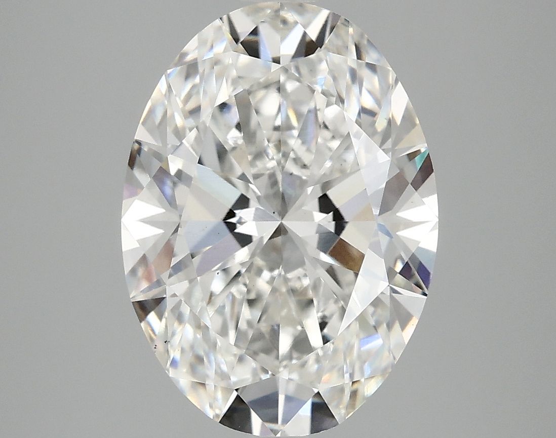 3.89 ct. oval Lab Grown Diamond front image