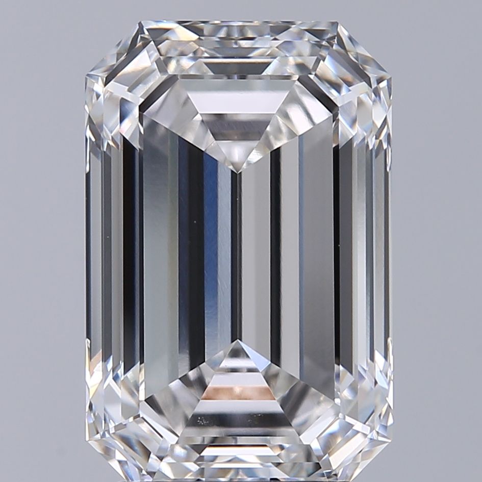 3.74 ct. emerald Lab Grown Diamond front image