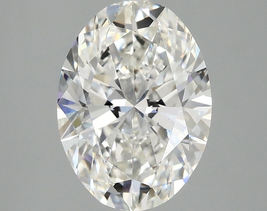 2.77 ct. oval Lab Grown Diamond front image