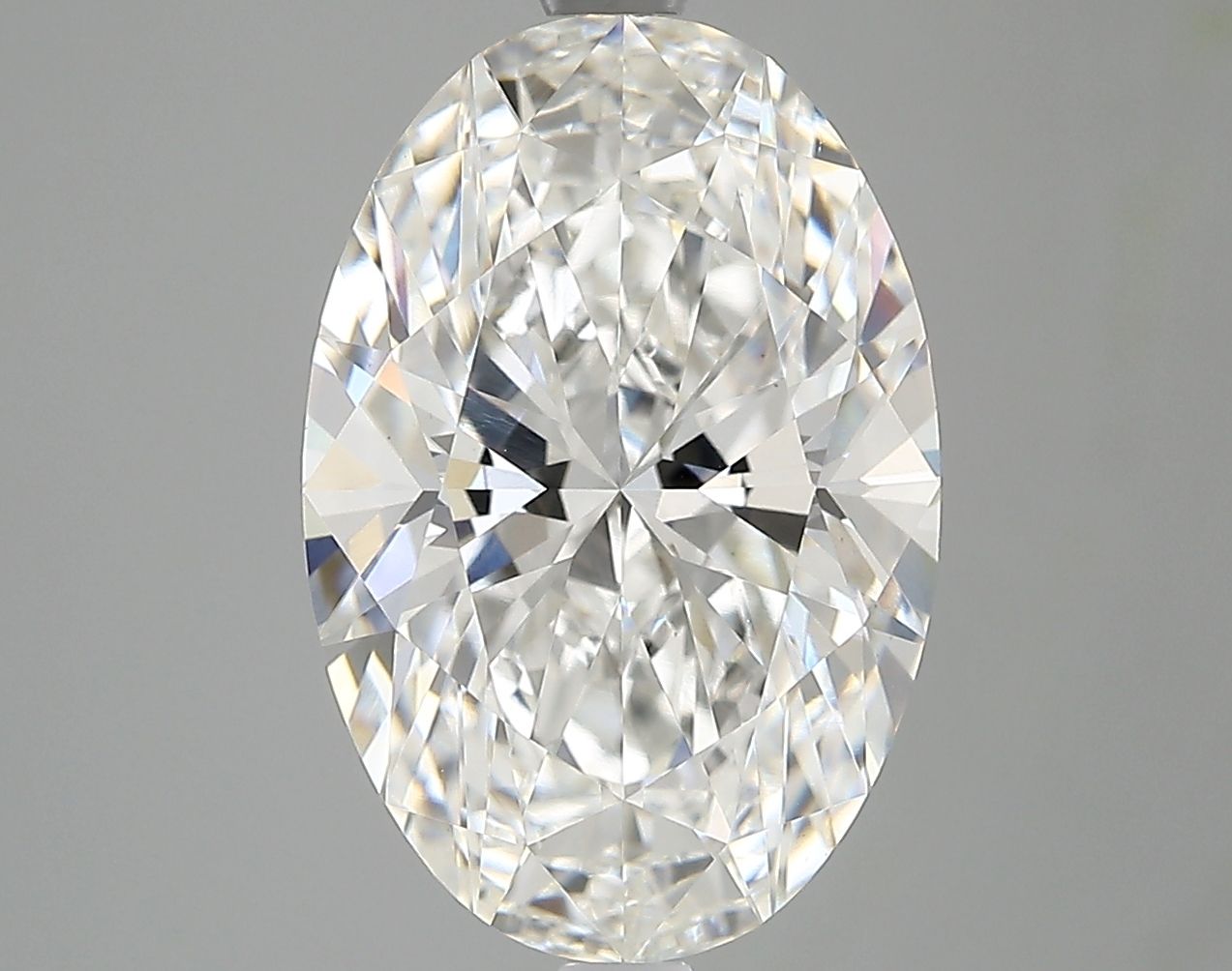 4.06 ct. oval Lab Grown Diamond front image