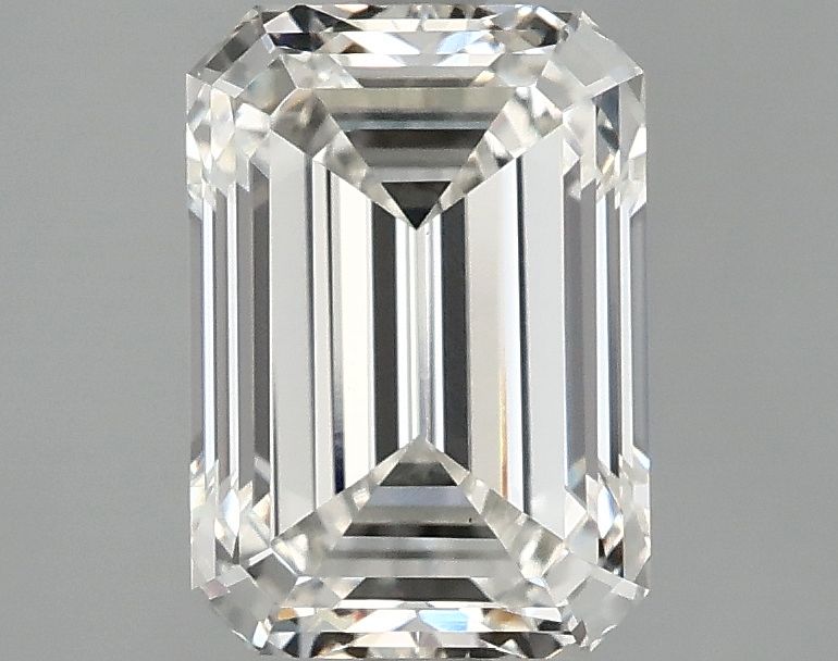 2.58 ct. emerald Lab Grown Diamond front image