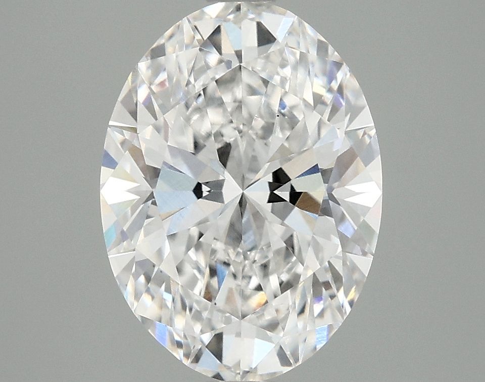 3.03 ct. oval Lab Grown Diamond front image