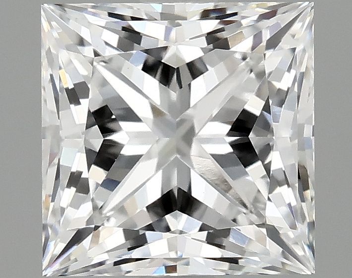 2.10 ct. princess Lab Grown Diamond front image