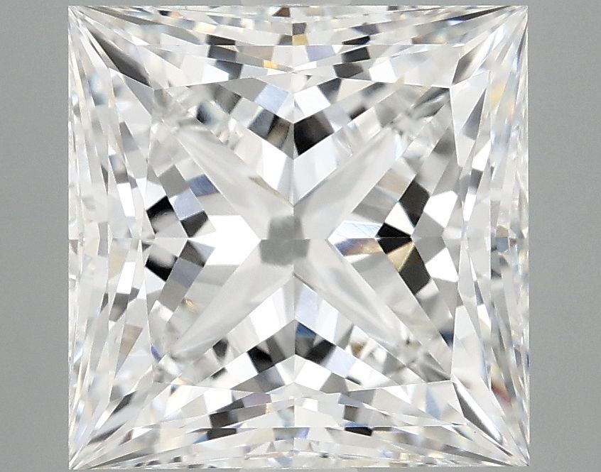 5.10 ct. princess Lab Grown Diamond front image