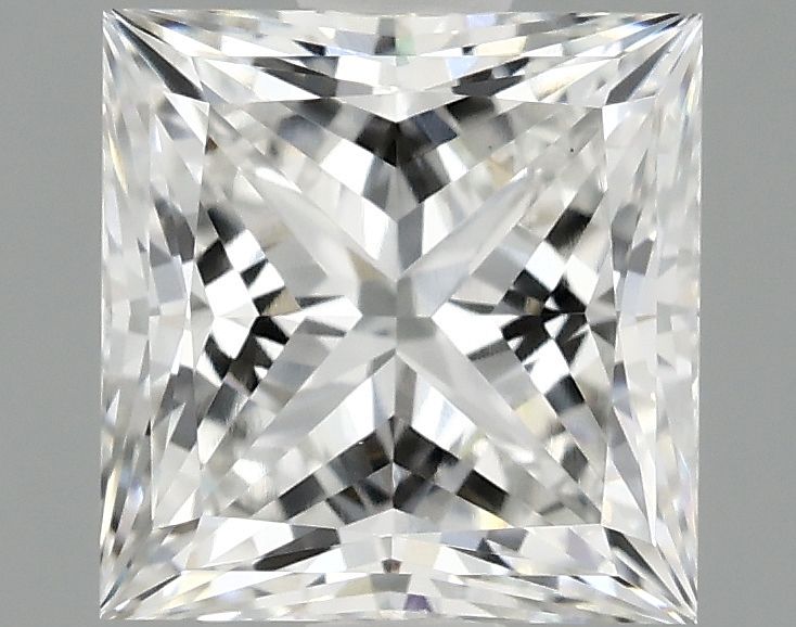 1.54 ct. princess Lab Grown Diamond front image