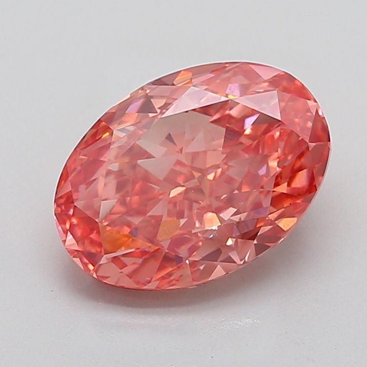 5.01 ct. oval Lab Grown Diamond front image