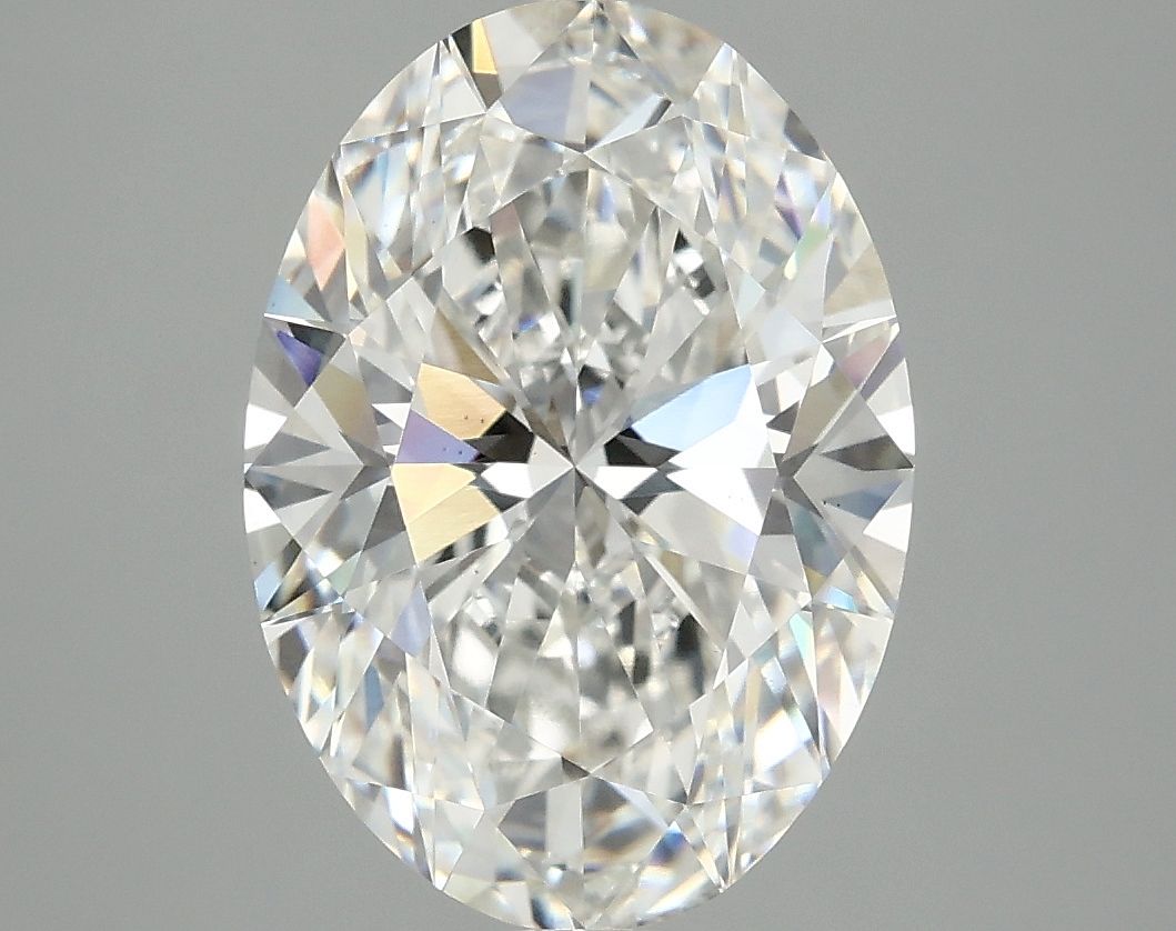 3.93 ct. oval Lab Grown Diamond front image