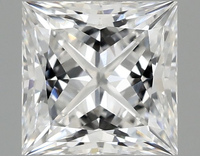 1.1 ct lab-grown Princess Diamond