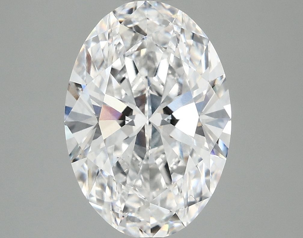 3.08 ct. oval Lab Grown Diamond front image