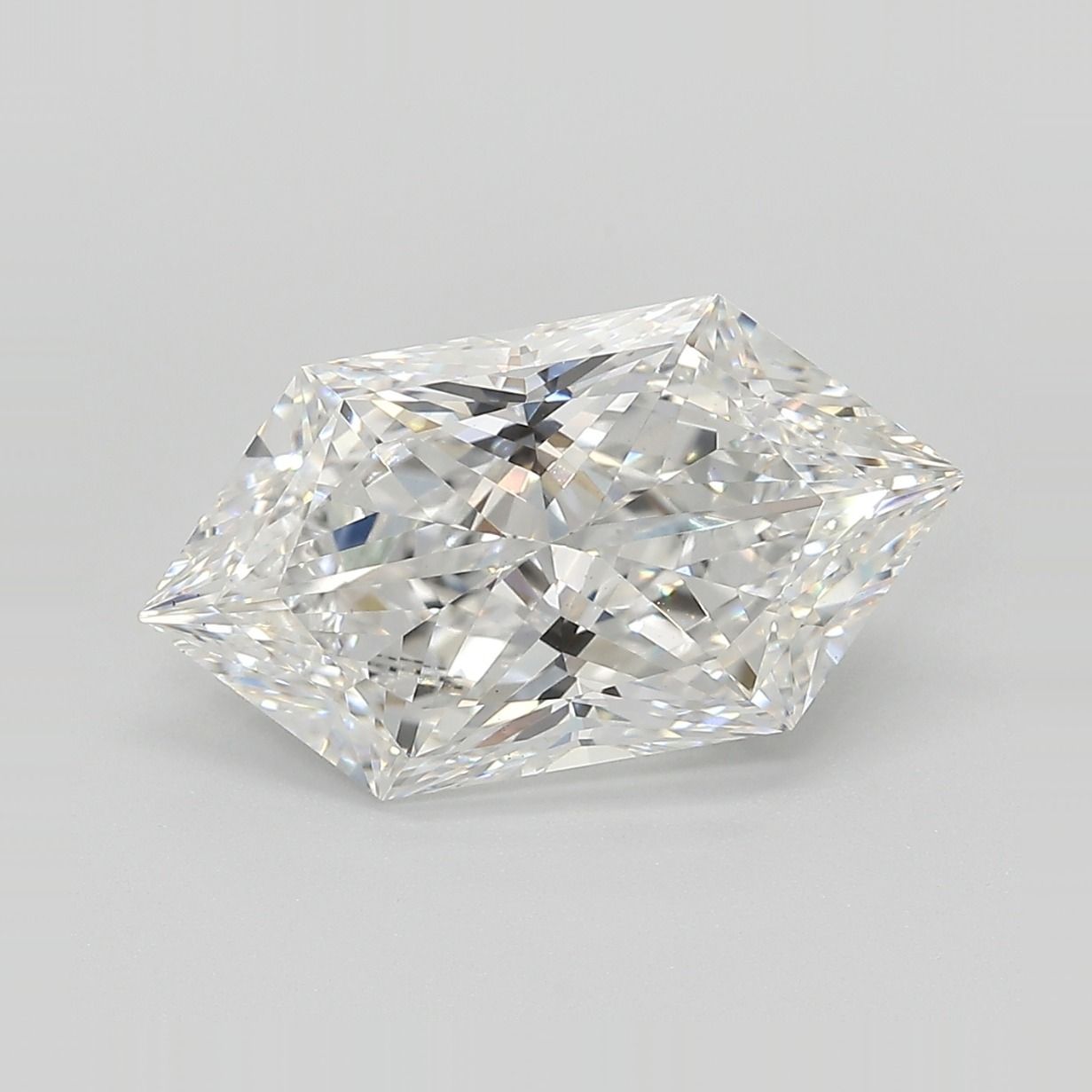 4.07 ct lab-grown Hexagonal Diamond