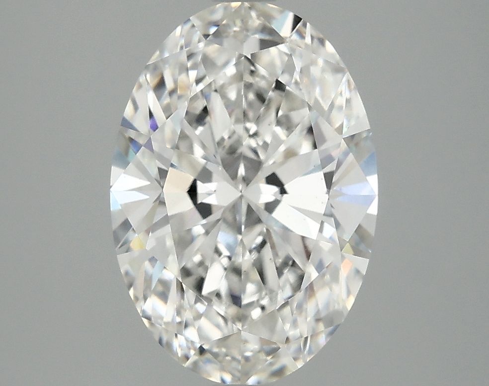 2.84 ct. oval Lab Grown Diamond front image
